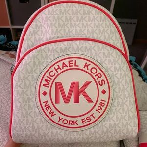 Michael Kors backpack & wallet